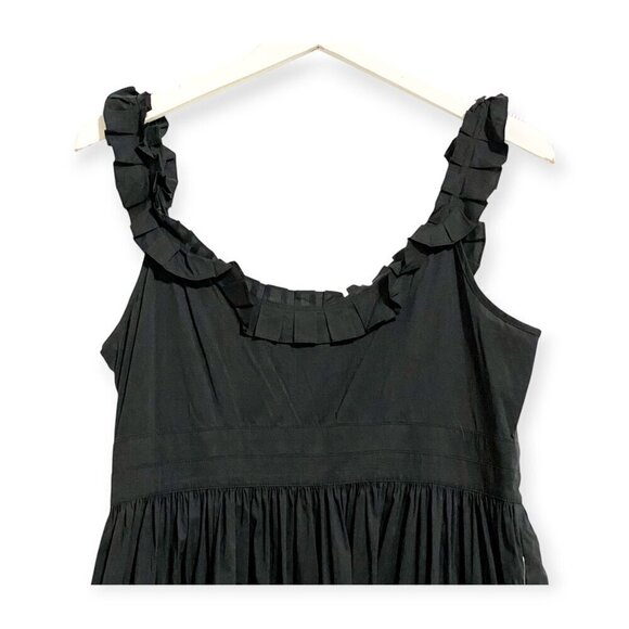 Maggy London black Sleeveless ruffle Mini Dress, Size 10, New with tag - Picture 10 of 12